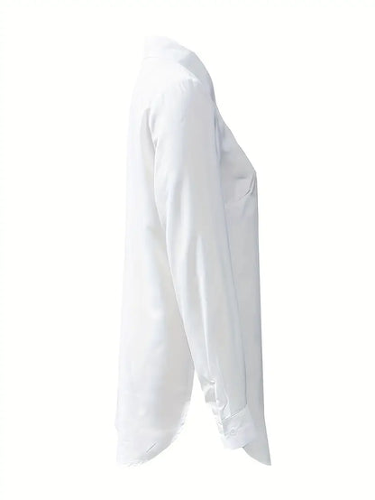 Sfrcord® Hemd mit geteilter Knopfleiste vorne